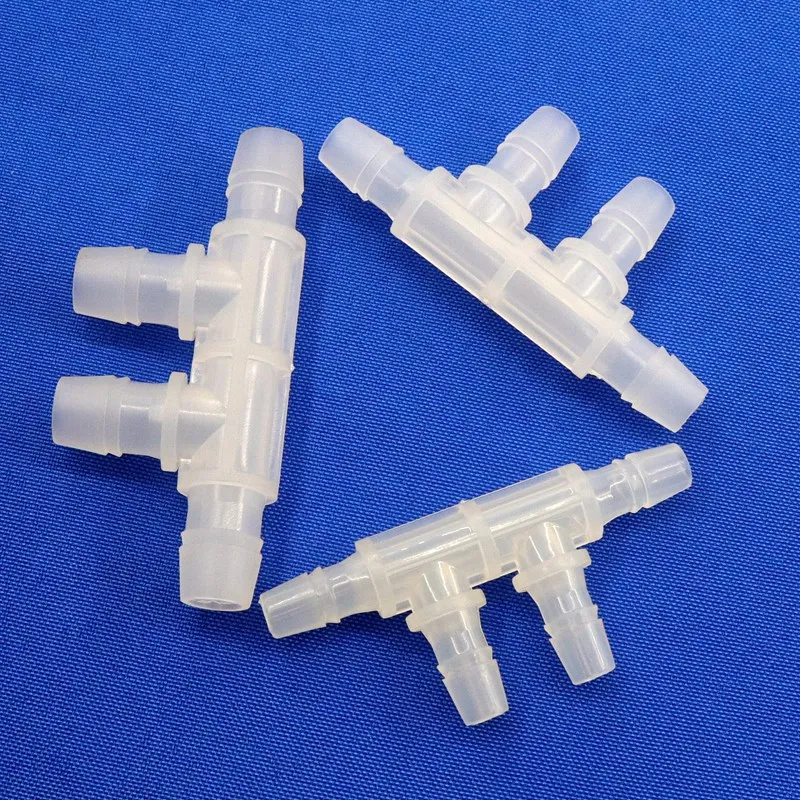 

5~100pcs 2.4~11.1mm Equal Dia Side 4-Ways Connectors Pagoda Adapter Fish Tank Irrigation Pipe Fittings Hose Aquarium Joints