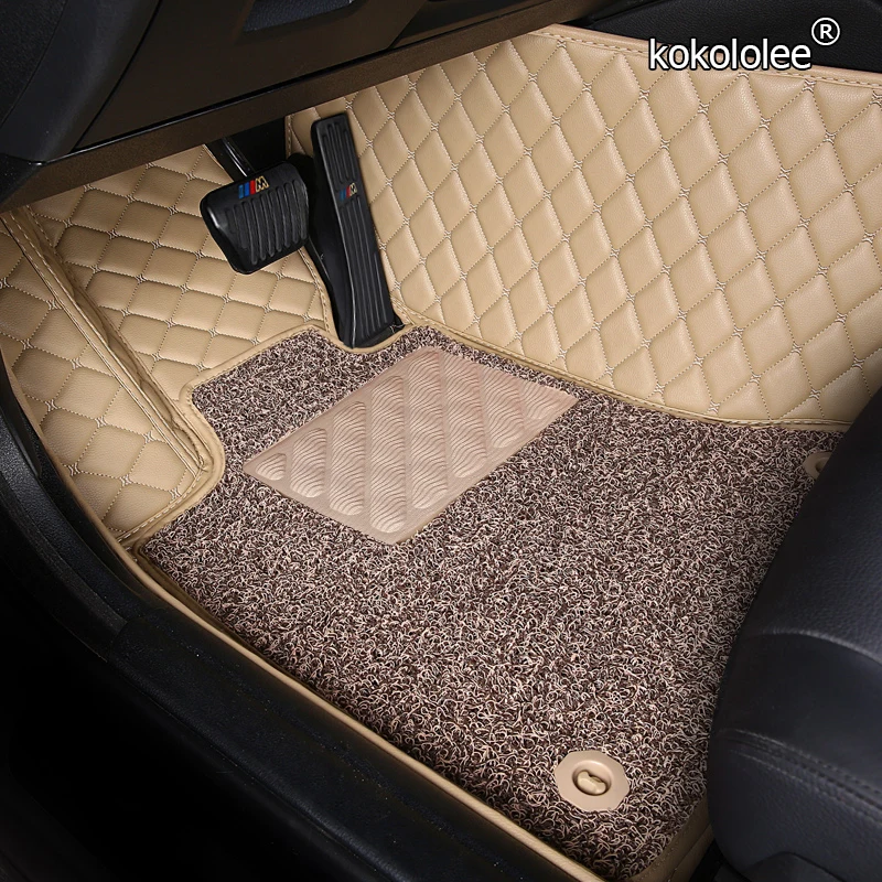 Автомобильный напольный коврик kokololee под заказ для opel astra k h g j zafira tourer Vectra antara
