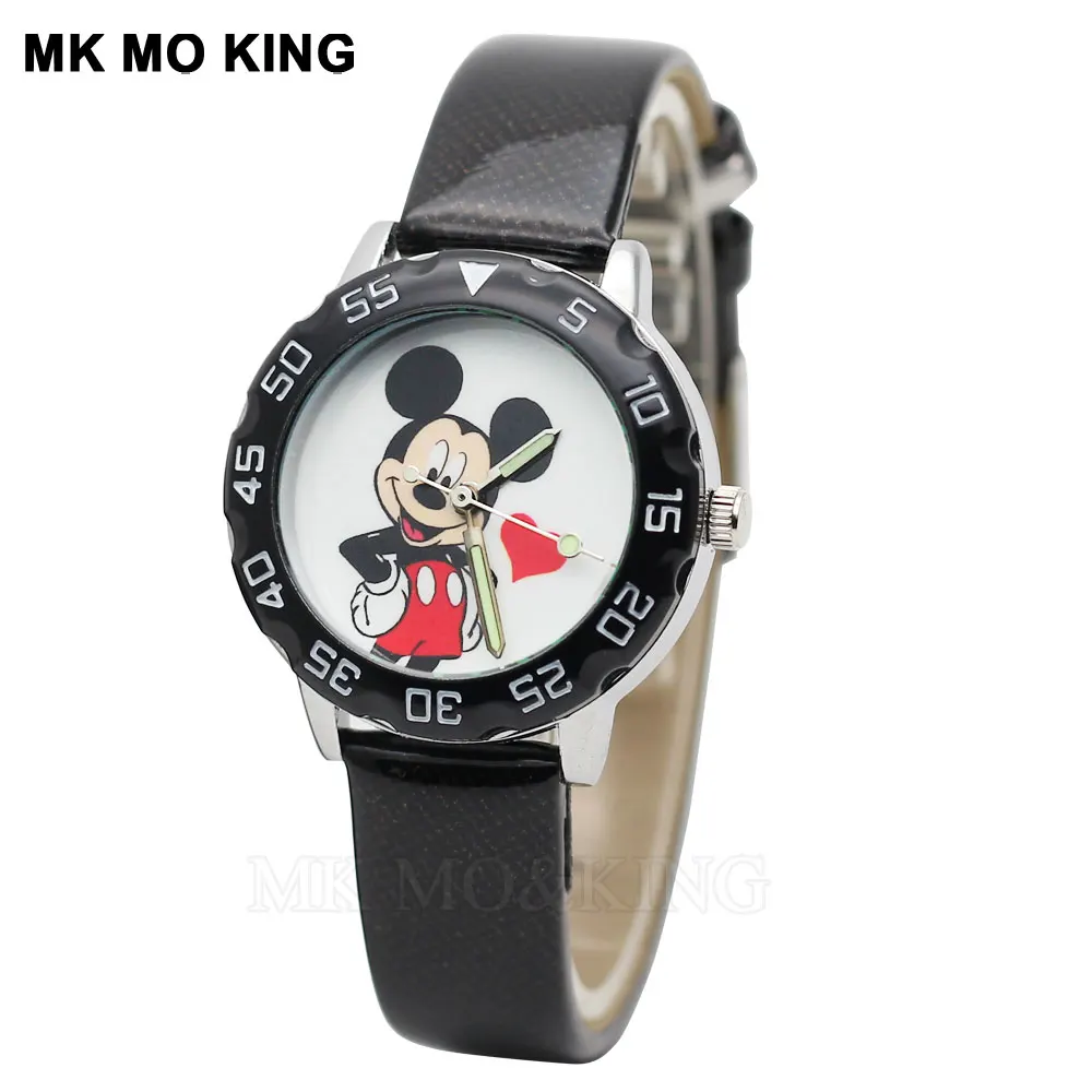 Детские часы модные детские кварцевые с рисунками из мультфильмов для мальчиков