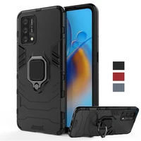 for oppo a74 case cover magnetic ring stand holder shockproof tpu bumper armor back cover for oppo a74 phone case for oppo a74