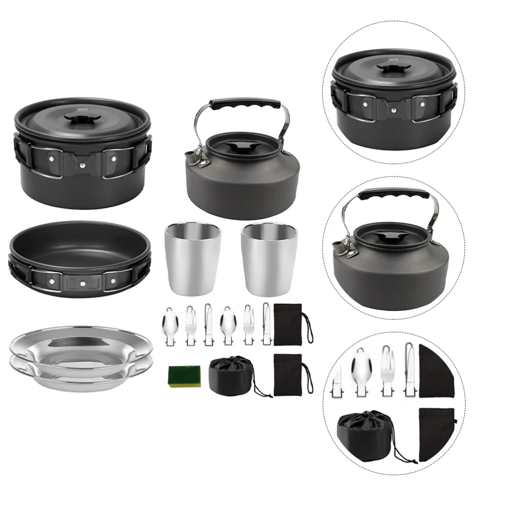 

1 Set Outdoor Camping Cooker Outdoor Camping Cooking Equipment (Assorted Color)