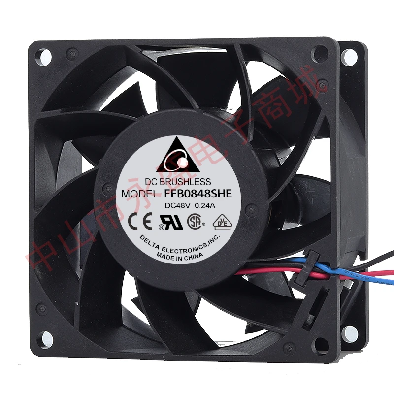 

New original FFB0848SHE 8038 48V 0.24A 8CM server industrial computer server inverter fan