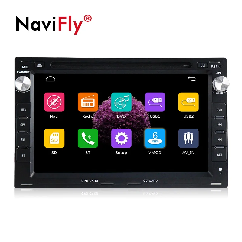 2din 7 дюймов Автомобильный DVD для VW Golf4 T4 Passat B5 Sharan мультимедийный плеер с gps