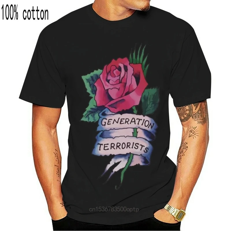 

New Girl Rock T Shirts Generation Terrorists Manic Street Preachers Size 9 10 Years 035065