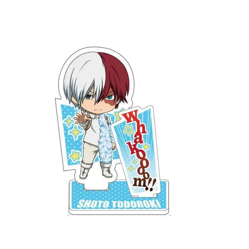 Аниме My Hero Academy Дисплей Стенд пластина мультфильм фигурка Boku No стенд держатель