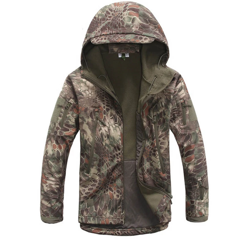 Куртка мужская камуфляжная тактическая уличная армейская куртка в стиле