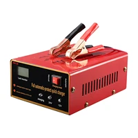 car battery charger automatic intelligent pulse repair 110 250v 1224v lead acid battery with adapter eu plug uk plug us plug