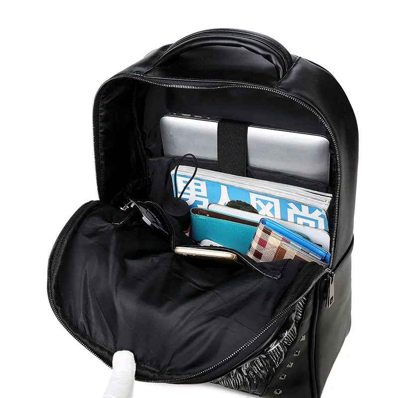 Новый 3D животных рюкзак Для мужчин искусственная ( ый) Шикарные стильные ботинки