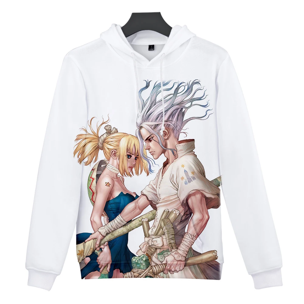 Drstone 3D печать толстовки TMS развлечения recompose 3D Аниме Dr stone толстовка с капюшоном горячая Распродажа мультфильм подростковая одежда
