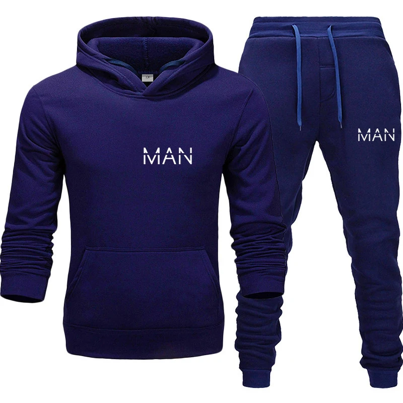 

2020 New Men Sets Pants Clothing MAN Sweatsuit Cardigan Fashion Hoodies Clothes Trousers Sportswear Sweatpants Tracksuits