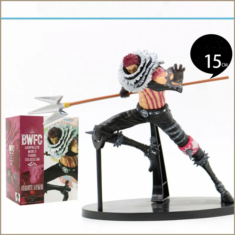 25 см Большие размеры аниме Рисунок Шарлотта Katakuri ПВХ Фигурки KING художника боевые