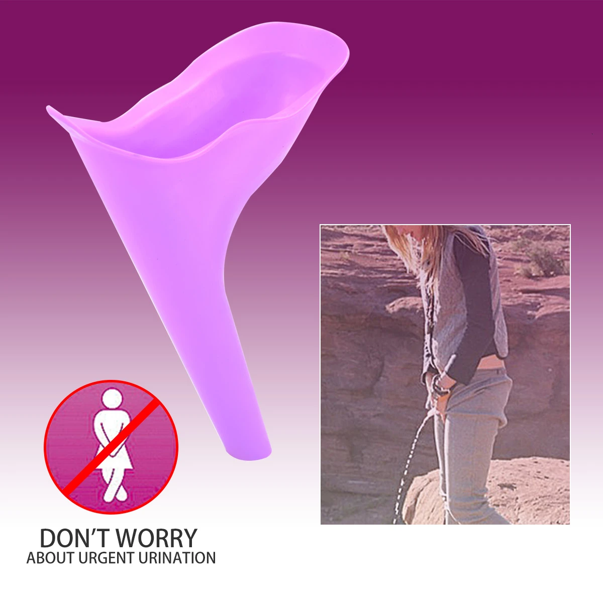 Новинка женский писсуар воронка уличное дорожное кемпинговое оборудование