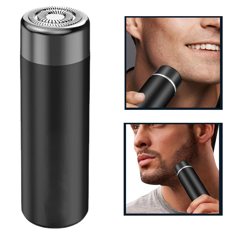 

Mini Pocket Electric Shaver Razor For Ladies and Men USB Recargeable Hair Trimmer for Household Travel Portable Beard Shaving