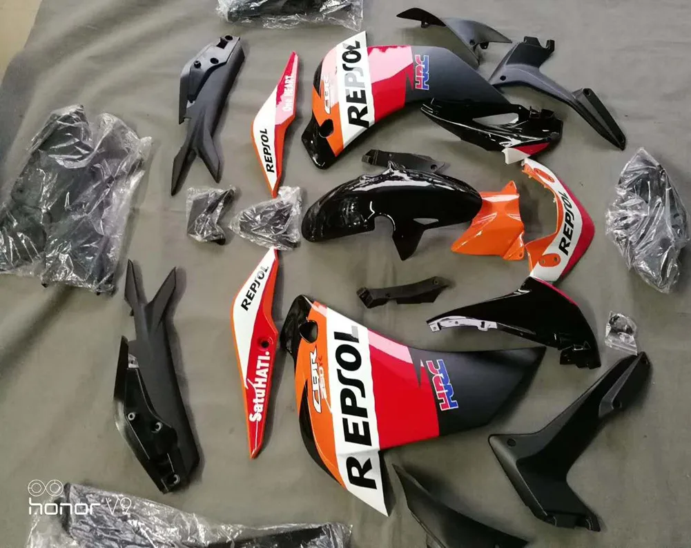 Для Honda CBR250R 2011 2012 2013 мотоцикл обтекатель полный комплект топливного бака крышка