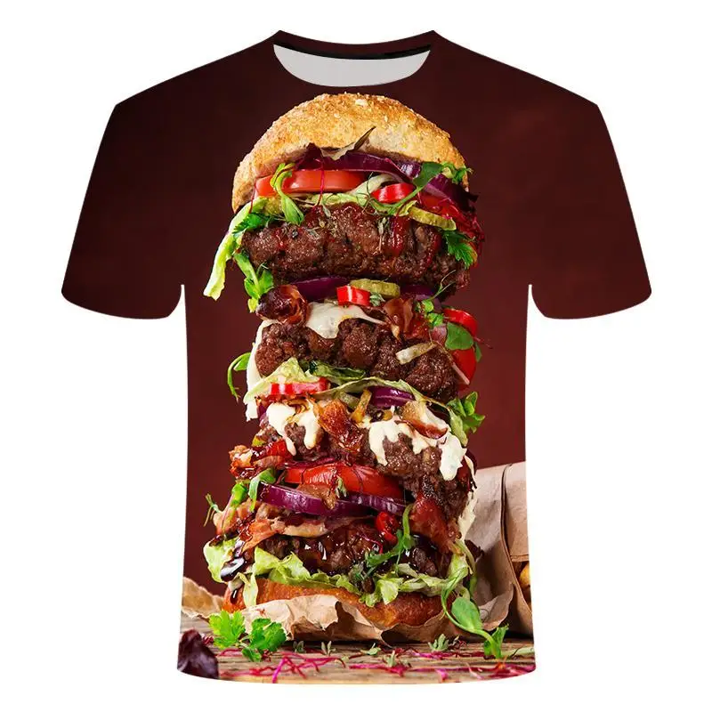 

2021 Men's T-shirt Summer Men's Brand Round Neck T-shirt Bell Beer Short Sleeve 3D T-shirt Digital Printing T-shirt