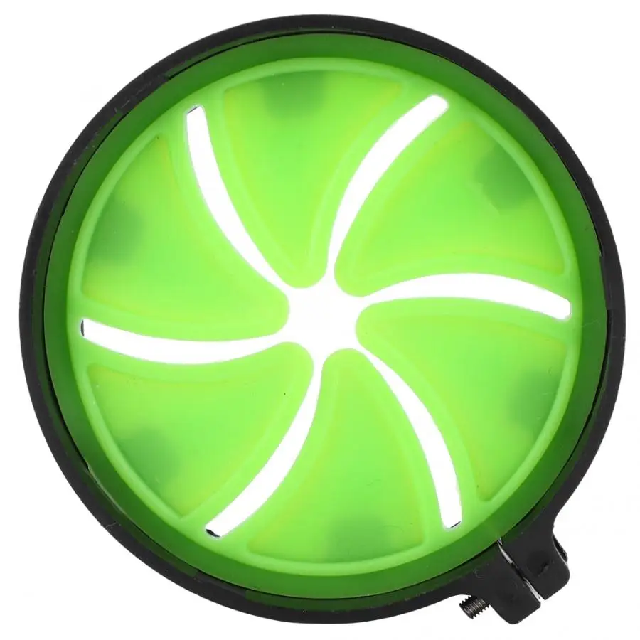 Уличные пластиковые зеленые и черные лепестки треугольная Универсальная крышка