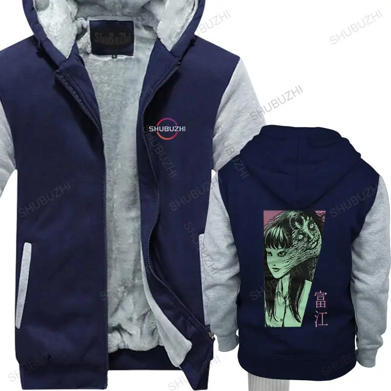

new Tomie Junji Ito hoodies for Men Cotton Anime Manga Japan Otaku Harajuku fleece Tops long Sleeved Printed thick Clothes
