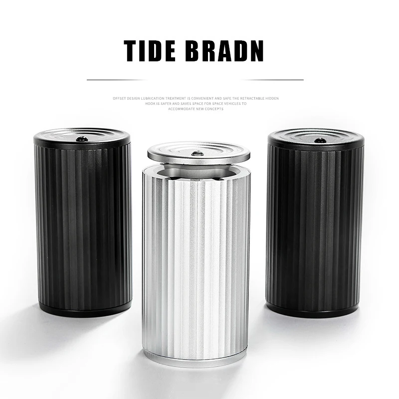 Металлическая Автомобильная Пепельница портативные аксессуары пепельный