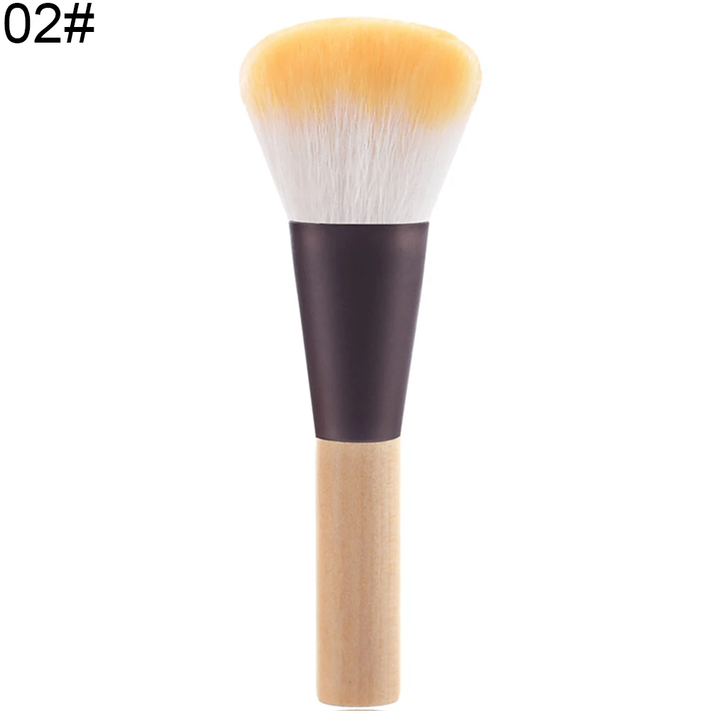 Кисти для макияжа в форме сердца профессиональные мягкие переносные деревянные