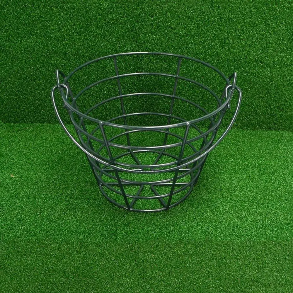 Металлический стандартный контейнер для мячей гольфа CRESTGOLF с ручкой аксессуары