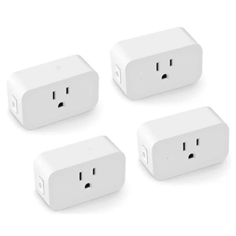Smart US Plug WiFi Outlet работает с Alexa Google Home функцией таймера дистанционного управления 4