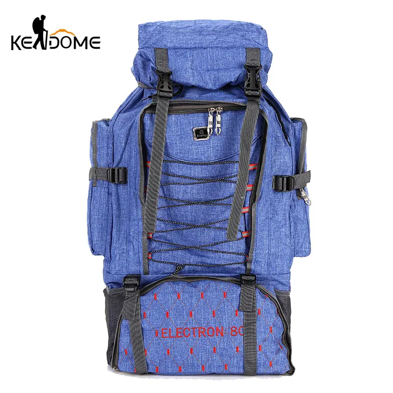 Открытый походный рюкзак для кемпинга большая емкость водонепроницаемая