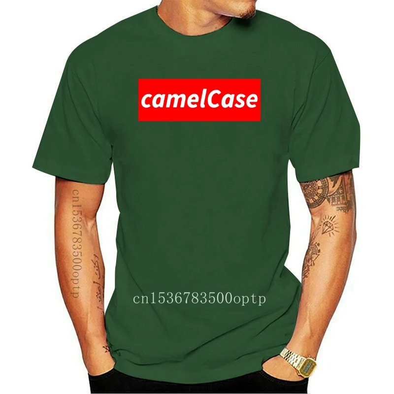 

New Computer Programmer Shirt Camelcase Meme Tshirt T-shirt