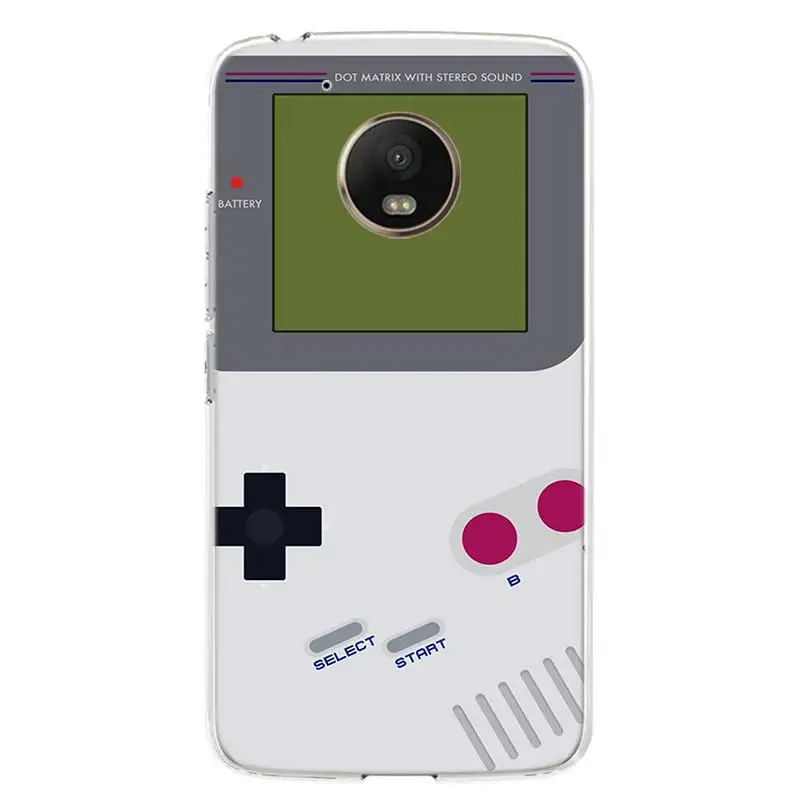 

Game Boy Play Game Box print Cover Phone Case For Motorola Moto G8 G7 G6 G5S G5 G4 E6 E5 E4 Plus Play Power + One Action Macro E