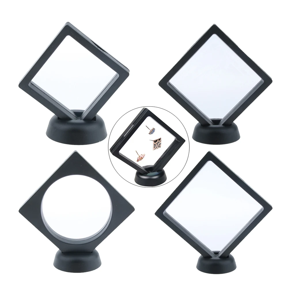 

Jewelry 3D Floating Display Frame Fall Box Exhibition, Collectibles