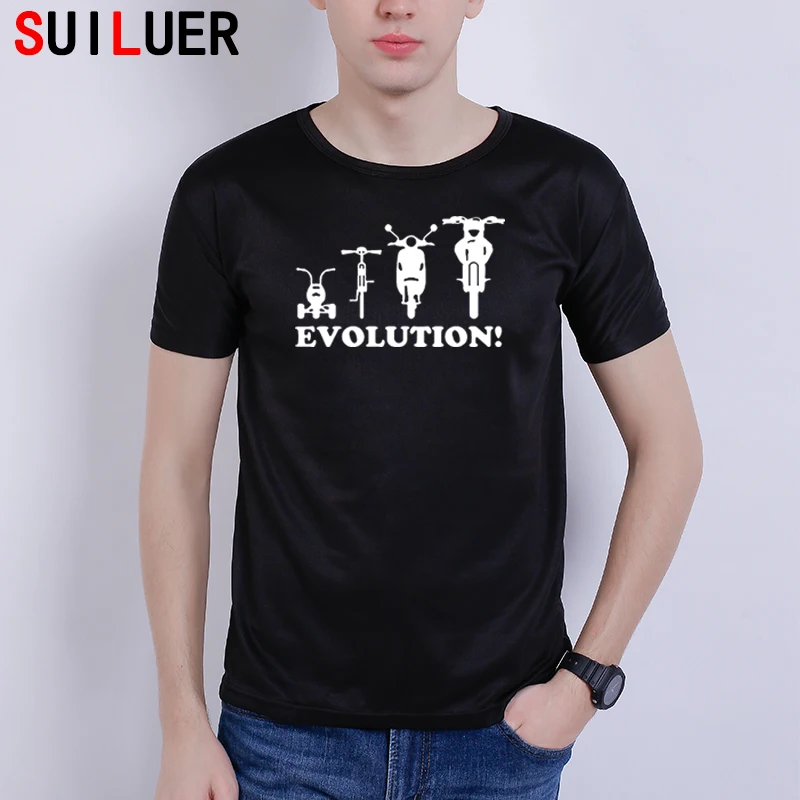 

Новинка Молодежная Футболка Эволюция трехколесного велосипеда мопеда мотоцикла мужские футболки спортивные топы футболки Бесплатная дос...