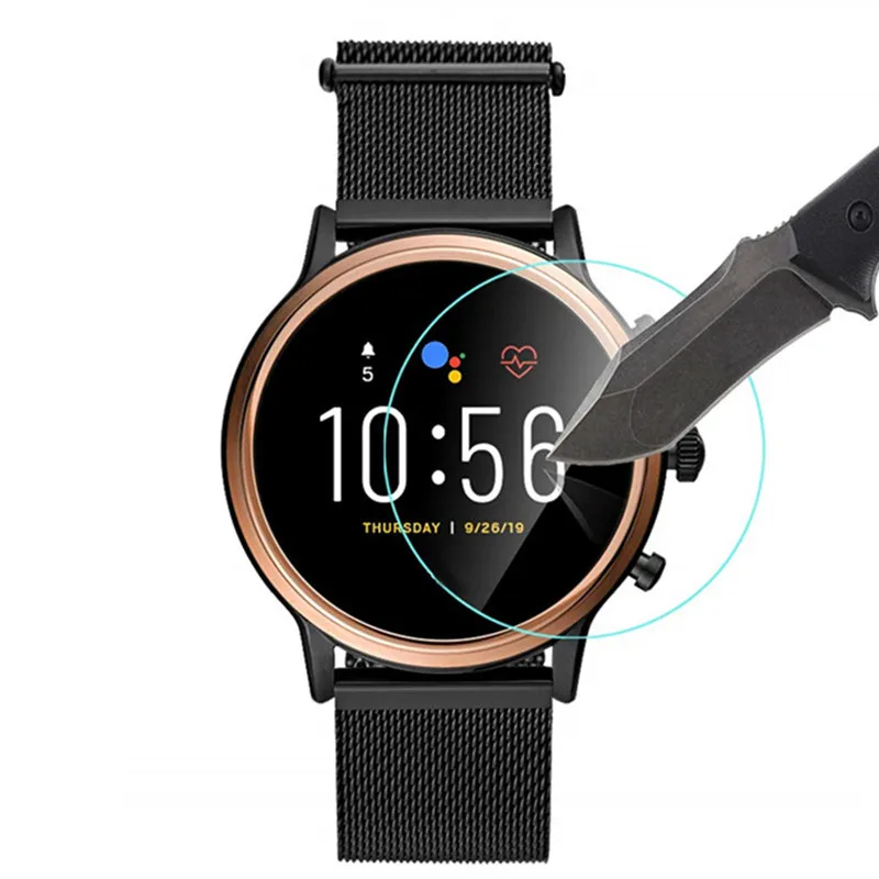 Закаленное стекло для Fossil Gen 5 Q Защитная пленка часов прозрачная защитная 3 шт. |