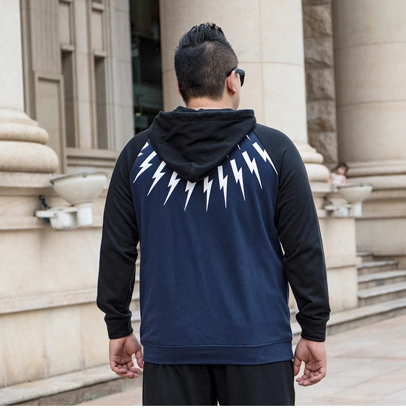 mens hoodies plus size sweatshirt fashion hip hop streetwear high quality stranger things big hoodie men groot bluza z kapturem | Мужская
