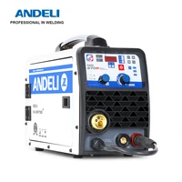 andeli smart single phase portable synergic welder pulse mig 270p outdoor aluminium mig welding machine
