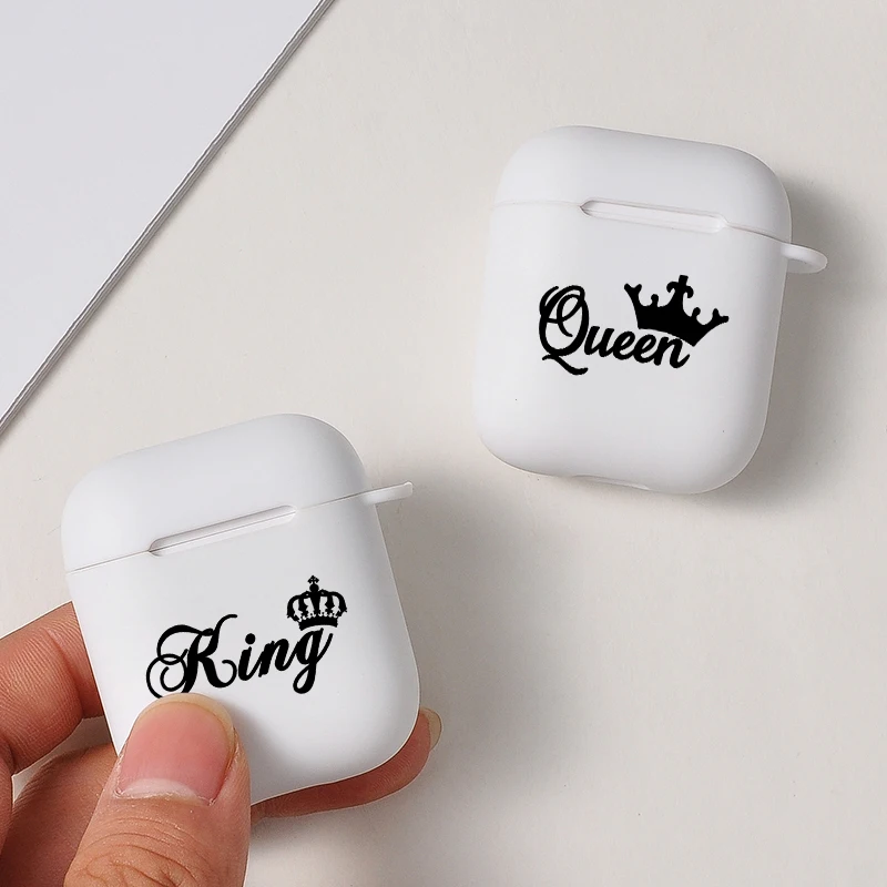 Женский чехол для AirPods белый с Bluetooth Apple 1 2 зарядного бокса кожаные аксессуары Air Pods
