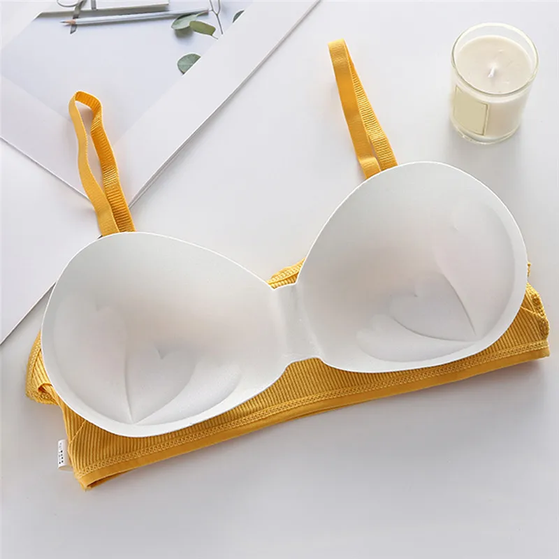 Бюстгальтер женский спортивный без кольца с лентой 2020 | Женская одежда