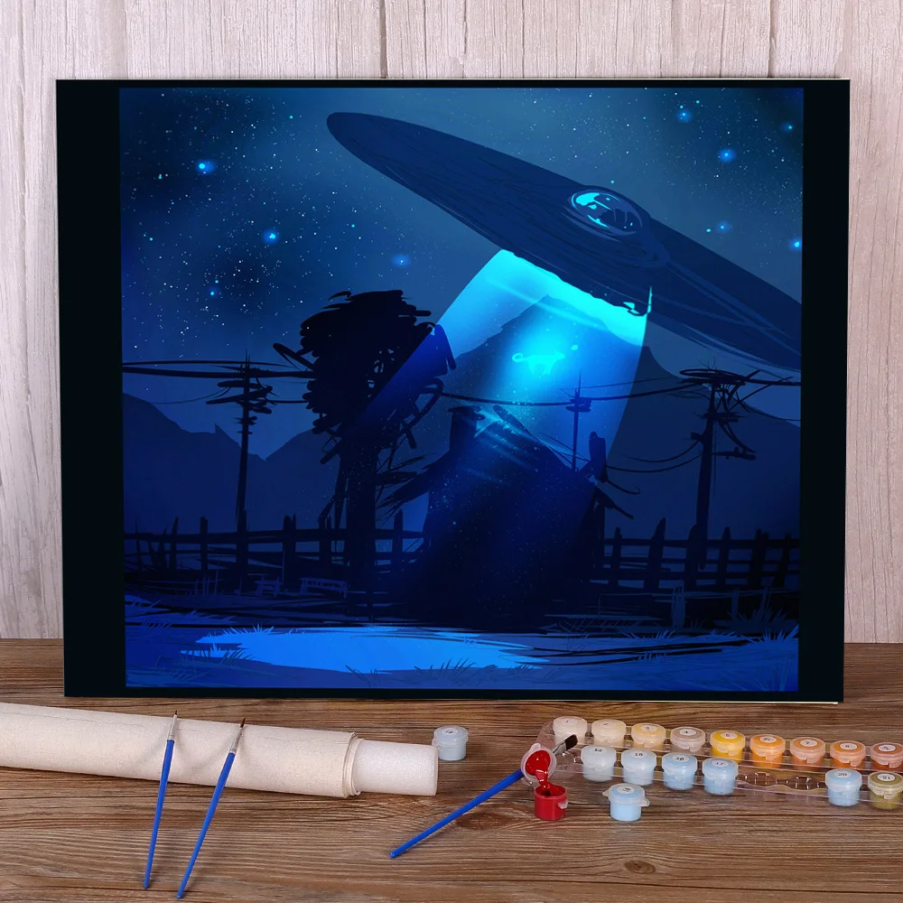 

Набор для рисования по номерам на холсте, 50 Х70 см