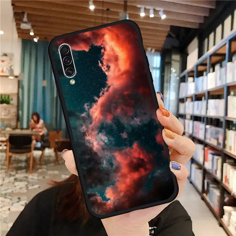 

Sweet sky pink Cloud Great art aesthetic Phone Case For Samsung galaxy A S note 10 7 8 9 20 30 31 40 50 51 70 71 21 s ultra plus