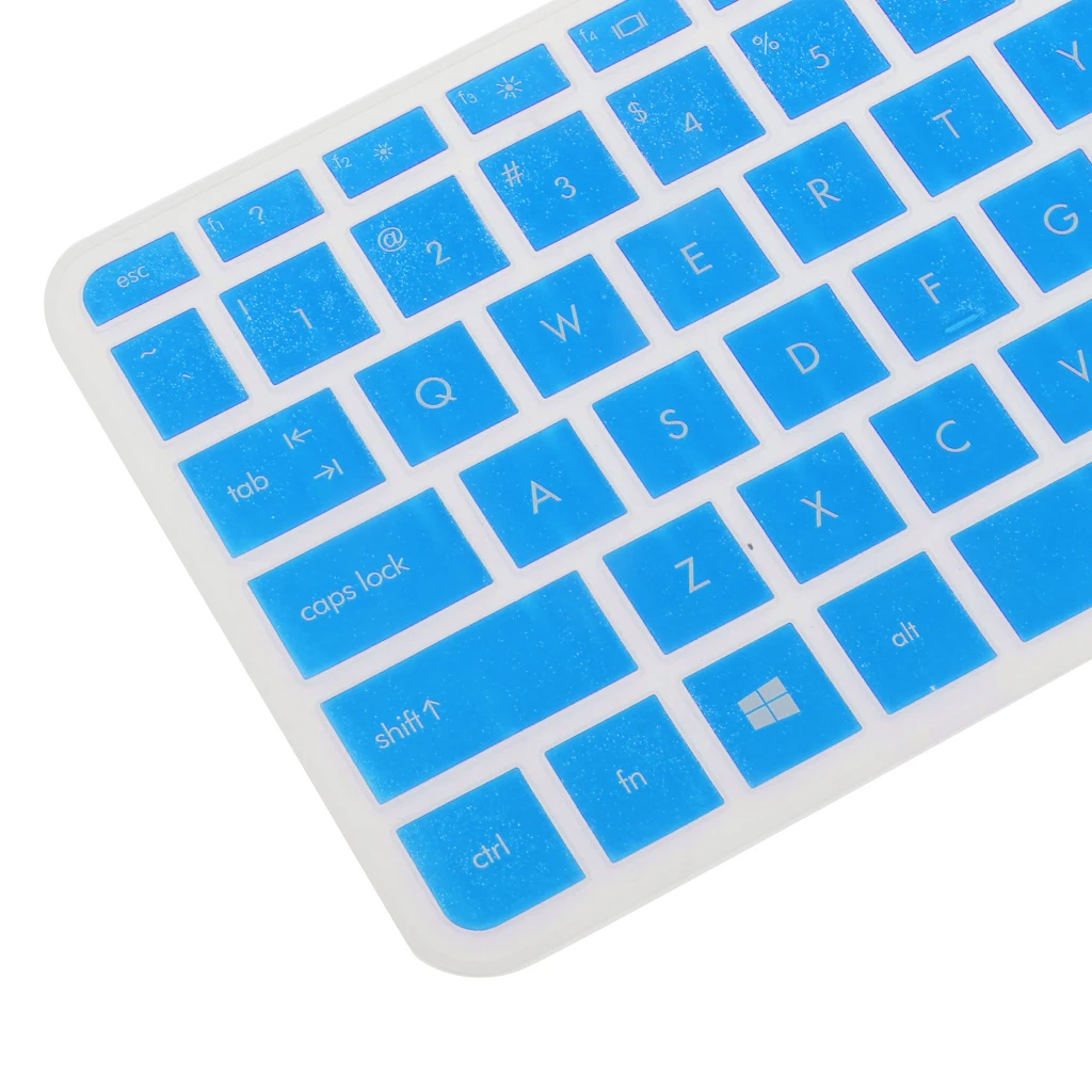 Силиконовый чехол для клавиатуры протектор кожи для hp павильон 15-ab 1" ноутбук Ноутбуки ПК клавиатура защитная пленка Силиконовый чехол