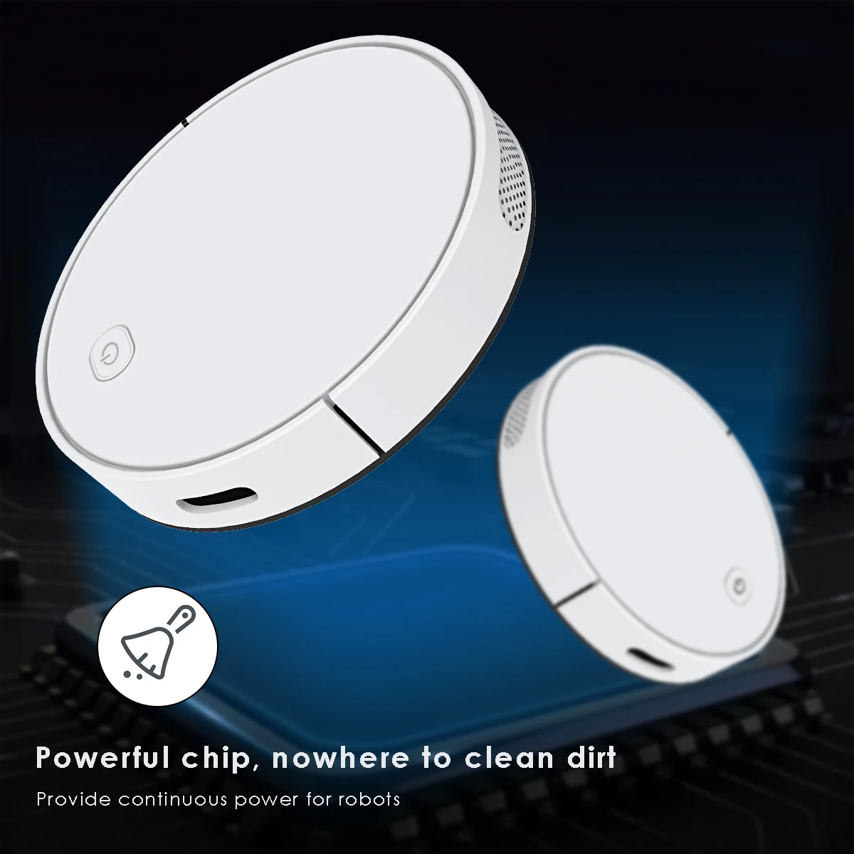 

Anti-drop Rechargeable Smart Robot Vacuum Cleaner Self-charging Floor Auto Cleaning Mop Sweeper 3-in-1 design