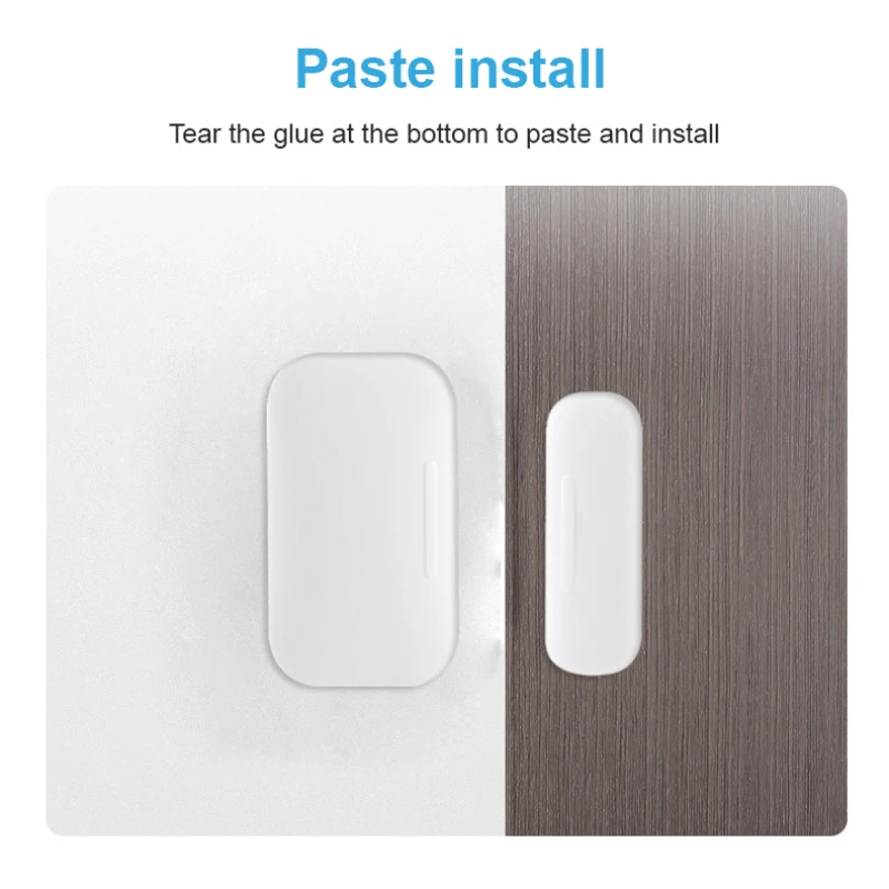 

Tuya/Smart Life APP Smart Zigbee / WiFi Door And Window Sensor Door Open / Closed Detectors Compatible With Alexa Google Home