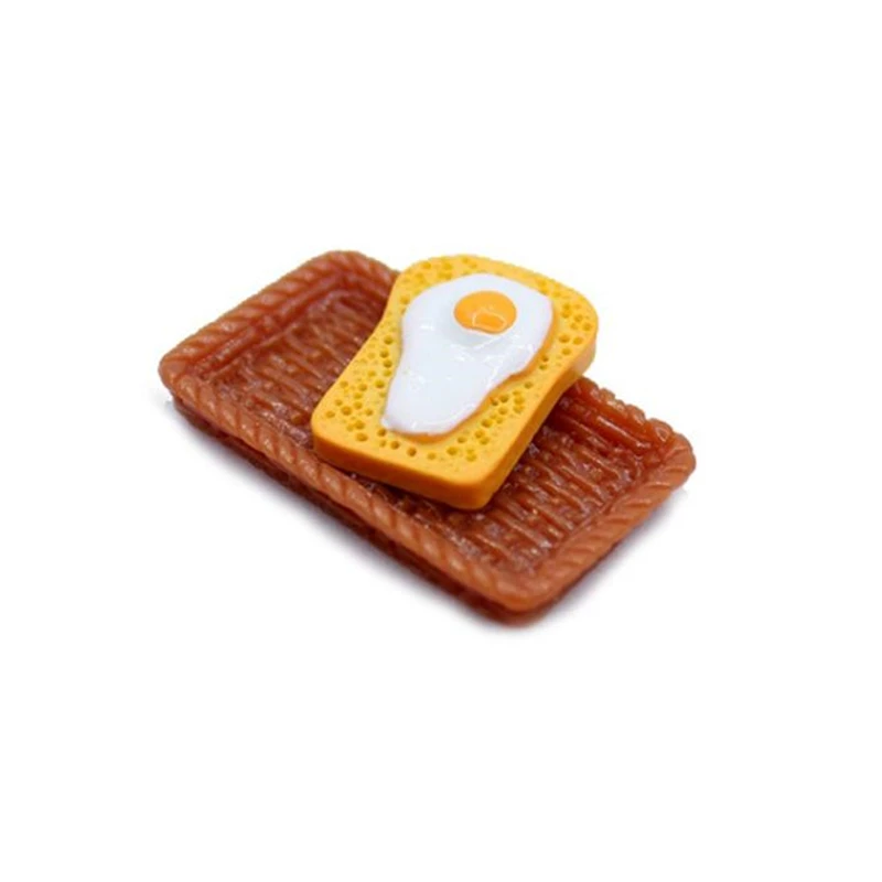 

15x22cm Mini Cute Simulation Poached Egg Art Flatback Cabochon Simulated Fried Egg Kitchen Toys Poached Eggs Children Play Toy