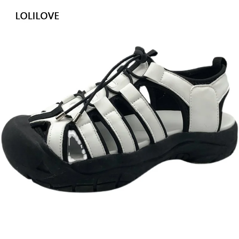 

Lolilove Fashion Summer Women Sandals Harajuku Shoes designer Lovely Elegant Sandals Ins Beach Casual shoes