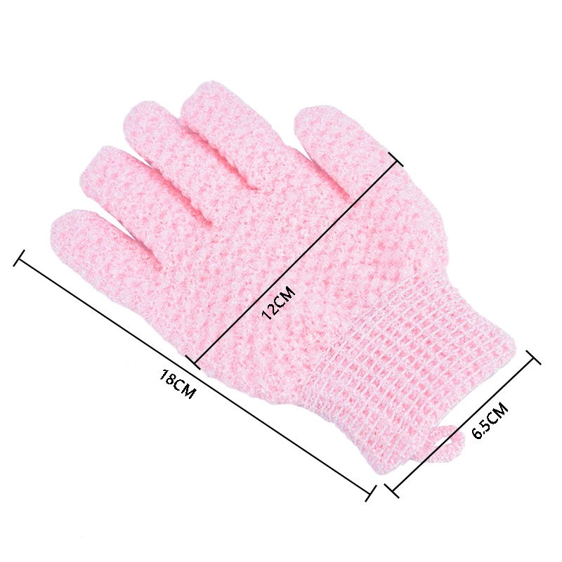 

Peeling Exfoliating Mitt Glove For Shower Scrub Gloves Resistance Body Massage Sponge Wash Skin Moisturizing SPA Bath Glove