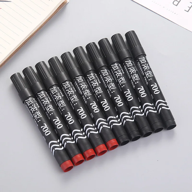 2 шт. маркерная ручка для офиса и школы с большой головкой масляная