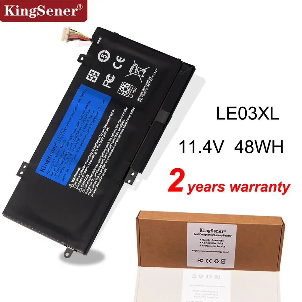 KingSener LE03XL LE03 батарея для HP ENVY X360 M6 W102DX 796356 005 HSTNN YB5Q UB60 UB6O/PB6M|Аккумуляторы ноутбуков|