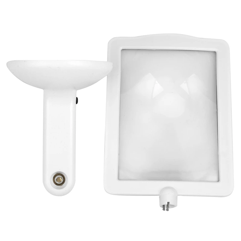 

2 шт., увеличительное стекло со светодиодный ным экраном