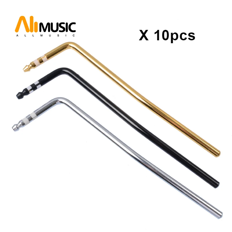 

10Pcs Direct Insertion Styles Tremolo Arm Whammy Bar For Electric Guitar.Insert Part Diameter 6mm