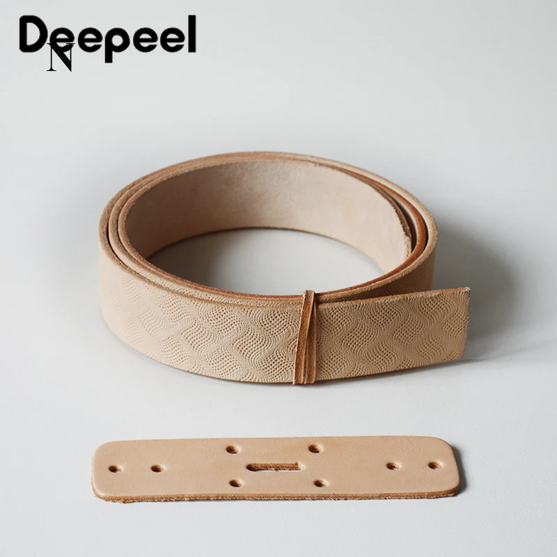 Deepeel 1 шт. 3 8 см * 110 120 мужской рельефный ремень из коровьей кожи с первым слоем