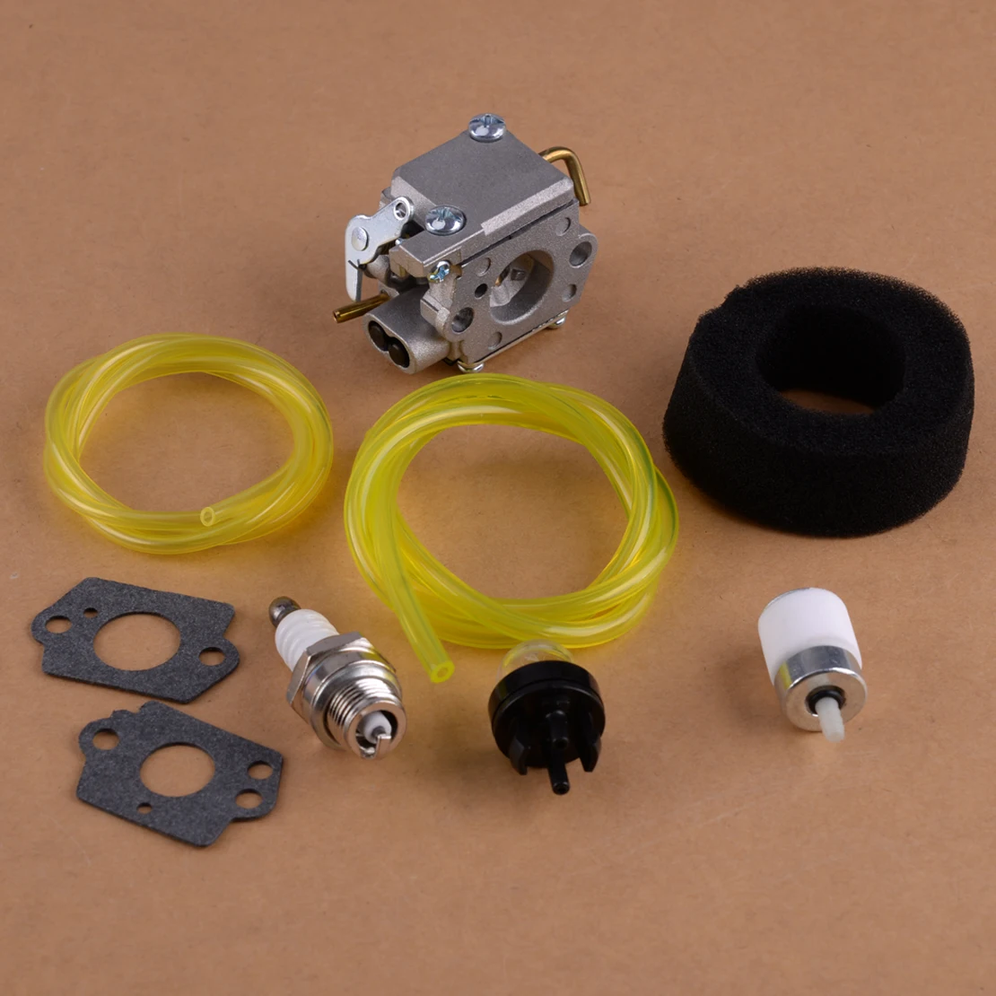 9pcs Carburetor Air Fuel Tune Up Kit Fit For Bolens BL410 BL100 BL150 BL250 String Trimmer Accessories