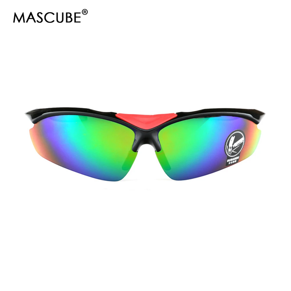 MASCUBE, велосипедные очки, для улицы, велосипедные солнцезащитные очки, спортивные, для рыбалки, мотор, светоотражающие, с защитой от ультрафиолета, очки с разноцветными линзами